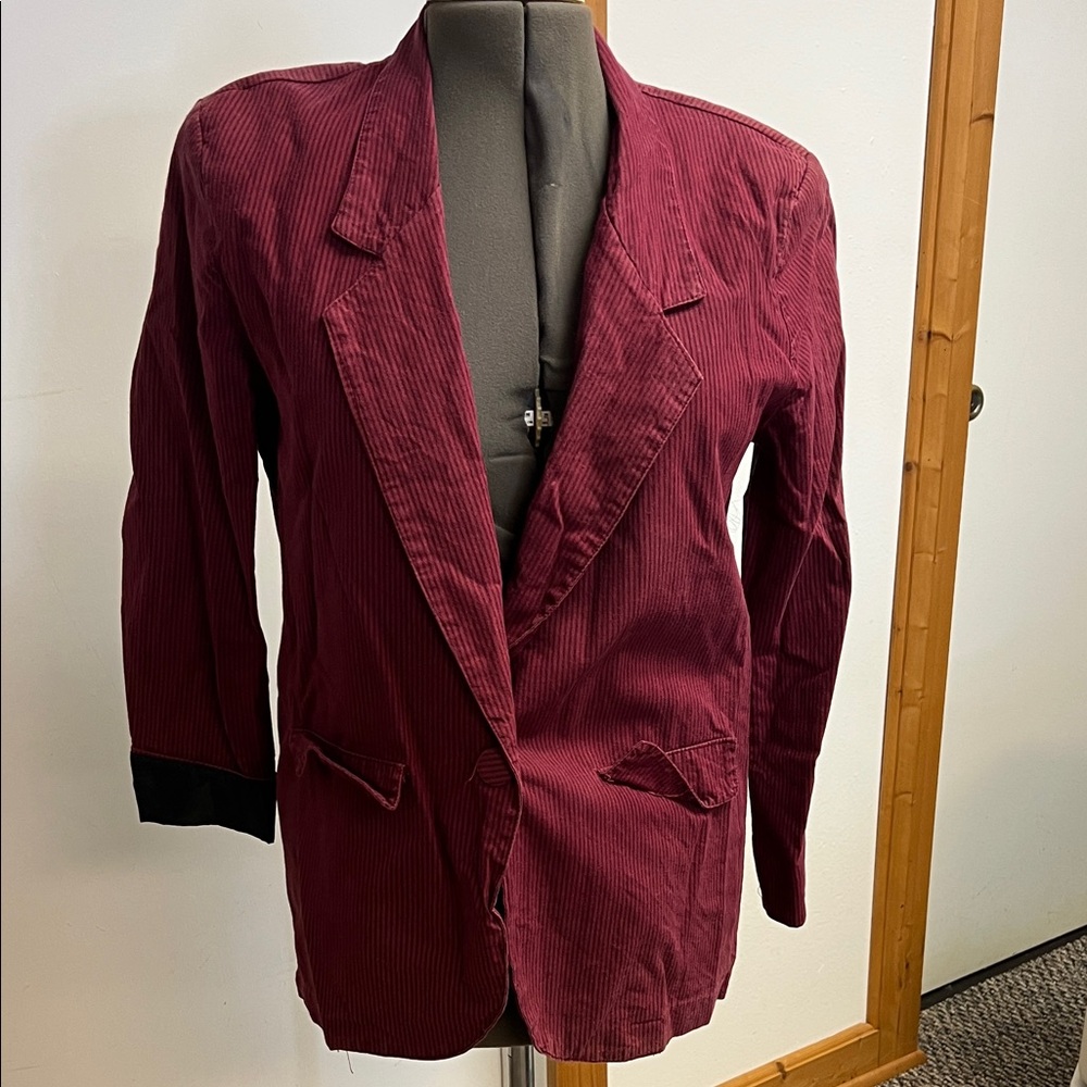 A. Byer Burgundy Blazer